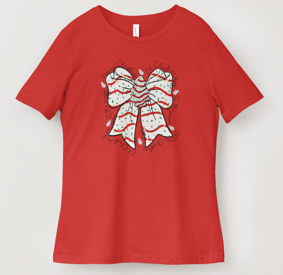 Oh Christmas Tree with Bow